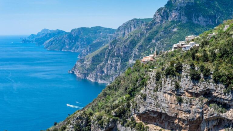 From Naples: Private Tour to Positano, Amalfi, and Ravello