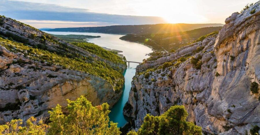 From Nice: the Grand Canyon of Europe & Its Lavender Fields