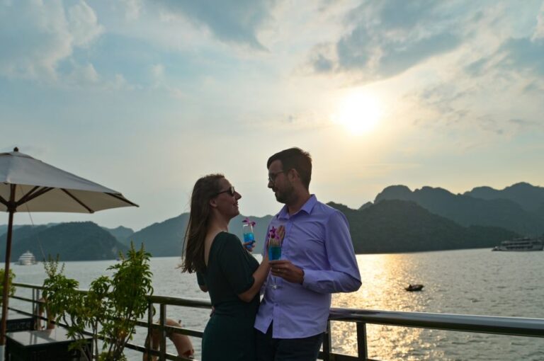 From Ninh Binh : Dragon Boutique 5 Star Cruise Lan Ha Bay