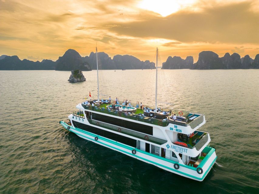From Ninh Binh: Ha Long Bay Luxury Day Cruise Drop Ha Noi - Detailed Itinerary Highlights