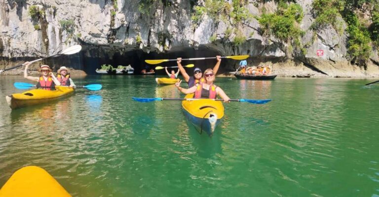 From Ninh Binh Lan Ha Bay 8 Hours Cruise: Kayaking,Snorkling