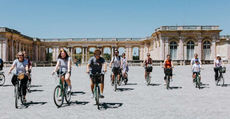 From Paris: Bike Tour to Versailles With Timed Palace Entry