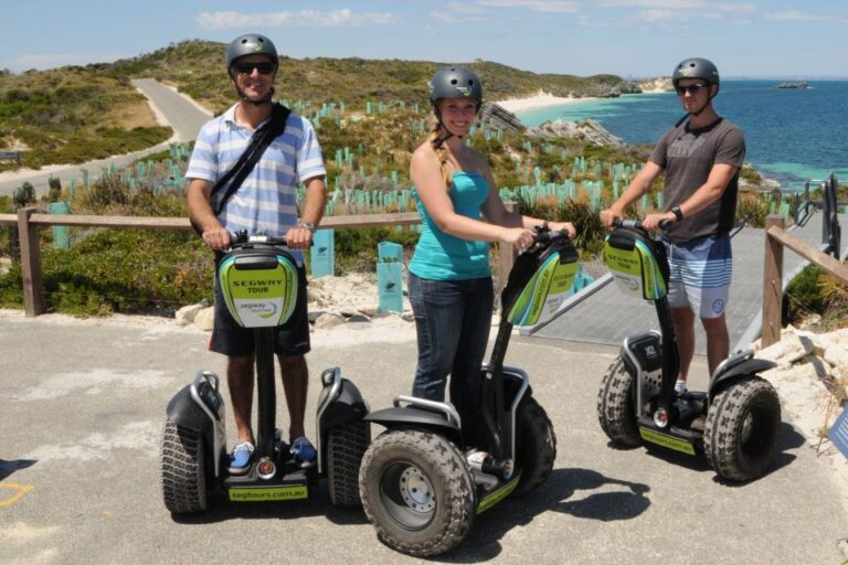 From Perth or Fremantle: Rottnest Explorer Segway Tour