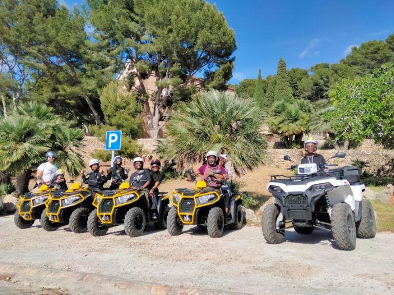 From Port D’alcudia: 2-Hour Sightseeing Quad Tour