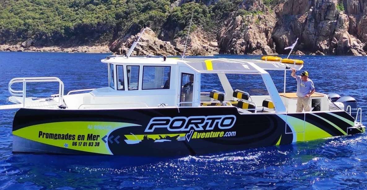 From Porto: Piana Creeks, Scandola on Family Boat