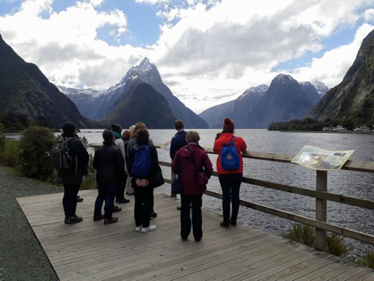 From Queenstown: Milford Sound Flight and Boat Cruise