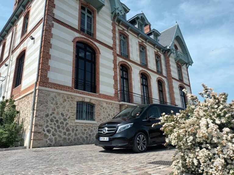 From Reims: Transfer and Drive Through the Champagne Region