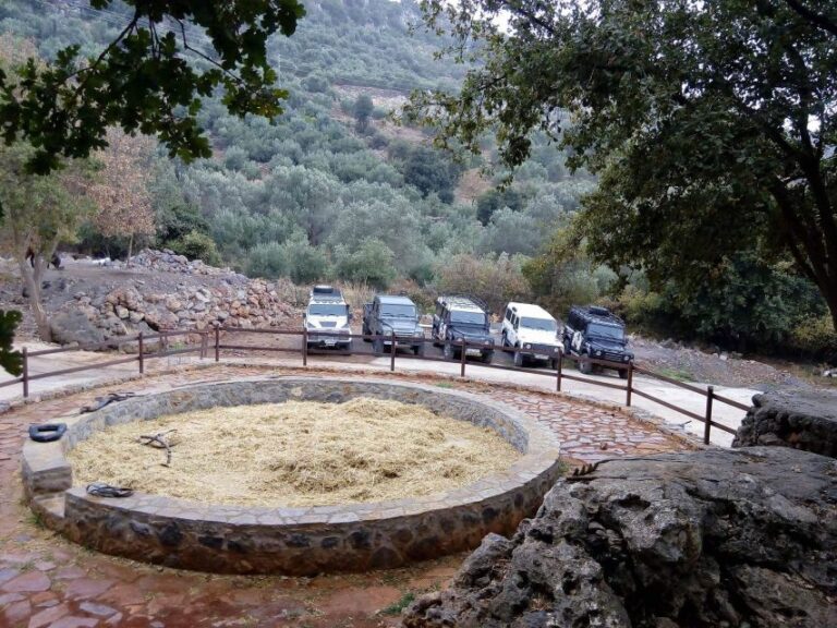 From Rethymno: Off-Road Vehicle Safari With Lunch