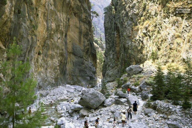 From Rethymno: Samaria Gorge Full-Day Trek With Pickup