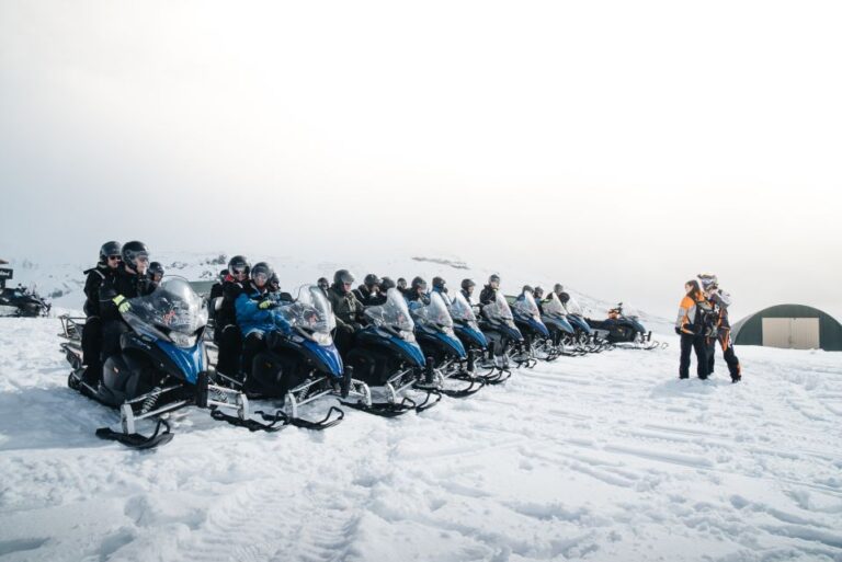 From Reykjavik: Secret Lagoon and Snowmobile Tour