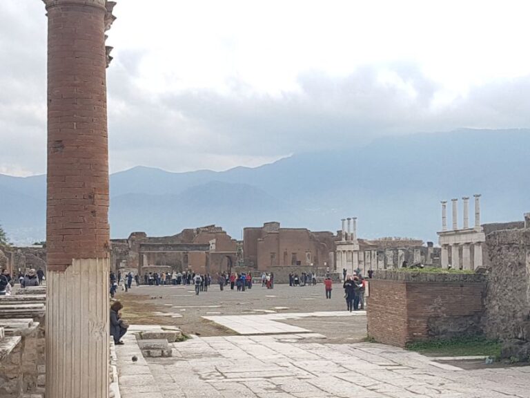 From Rome: Pompeii and Naples Private Day Tour With Lunch