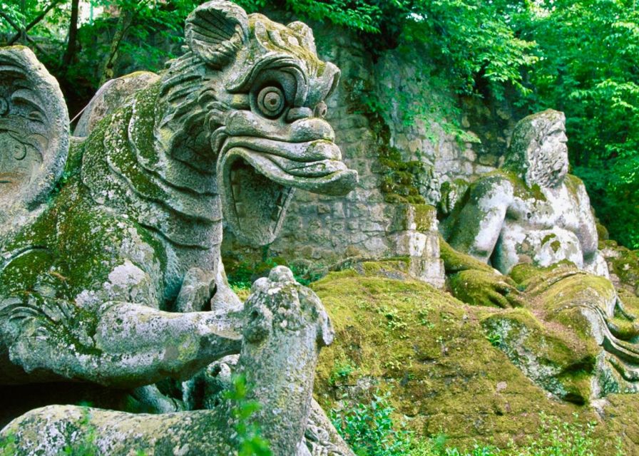 1 from rome private tour of calcata bomarzo thermal baths From Rome: Private Tour of Calcata & Bomarzo Thermal Baths