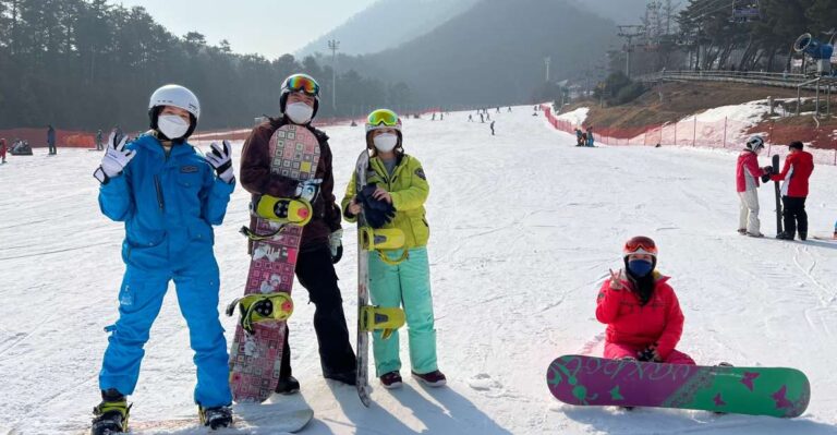 From Seoul: Yongpyong Ski Day Tour With Transportation