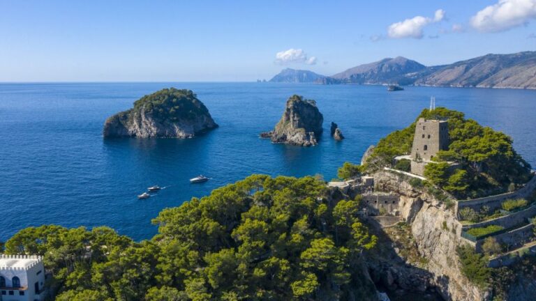 From Sorrento: Capri and Positano Private Day Cruise