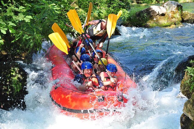 From Split/Omiš Guided White Water Rafting Tour on Cetina River