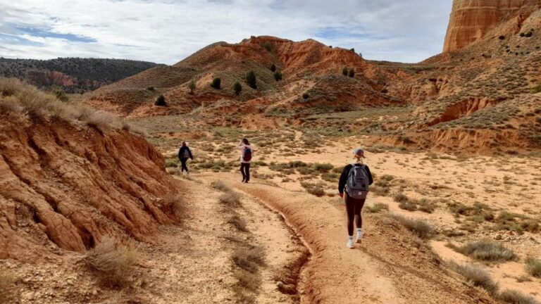 From Valencia: Hiking Tour of The Red Canyon of Teruel
