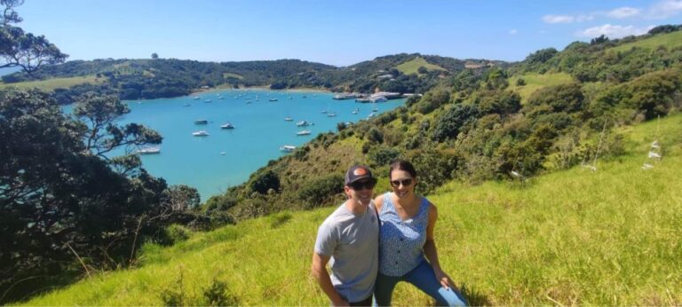 From Waiheke: Waiheke Island Tour W/ Wine and Food Tastings