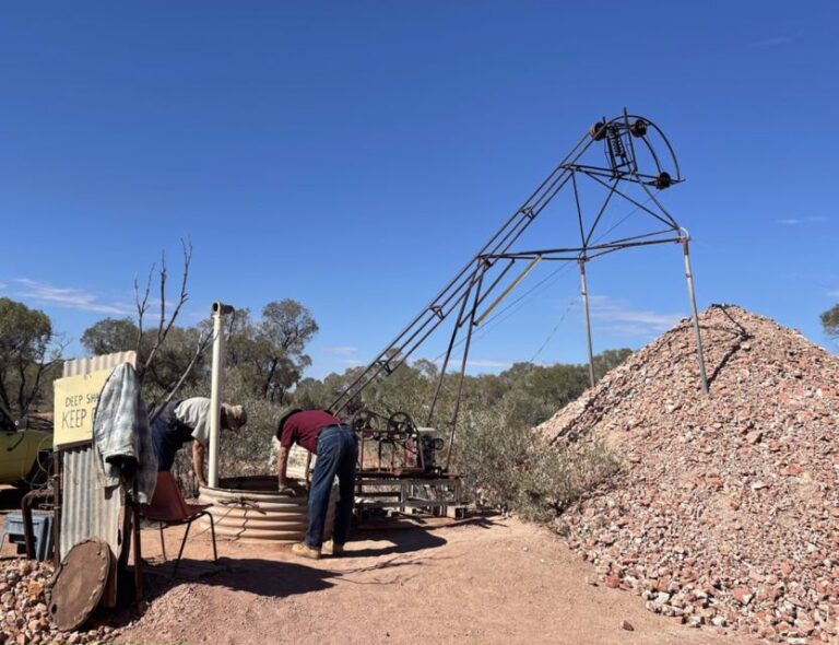 From Winton: Opal Fossicking in Opalton