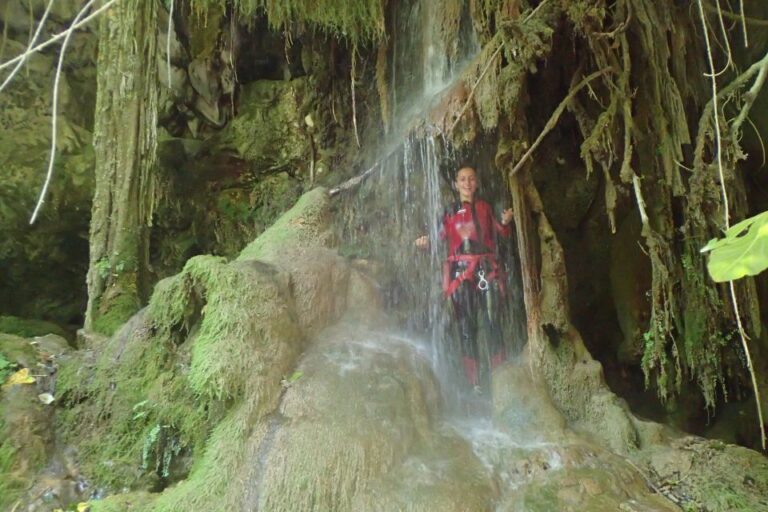 From Yunquera: Private Canyoning Tour to Zarzalones Canyon
