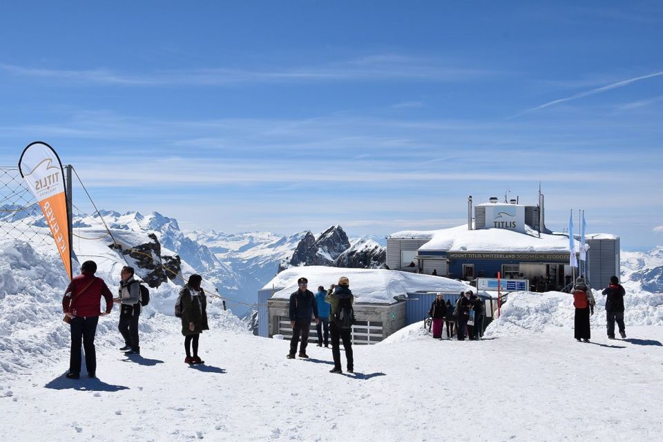 1 from zurich mount titlis snow adventure day trip From Zurich: Mount Titlis Snow Adventure Day Trip