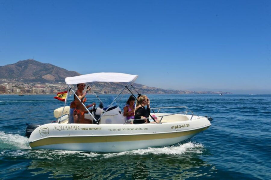 Fuengirola: 1- to 4-Hour Boat Rental – No License Needed