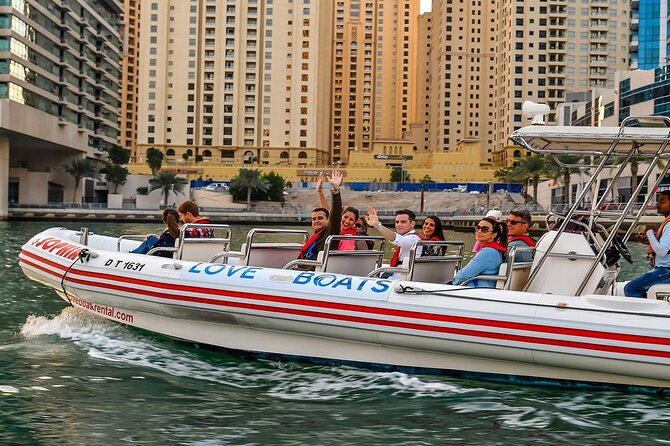 Full-Day Guided Speedboat Tour in Dubai