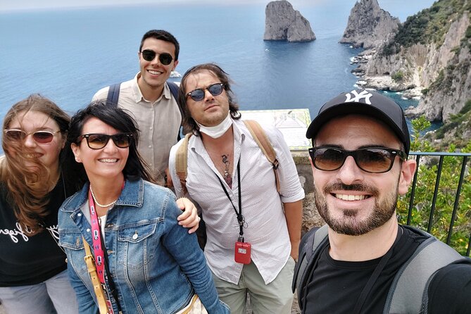 Full Day Private Tour to Blue Grotto and Capri From Positano