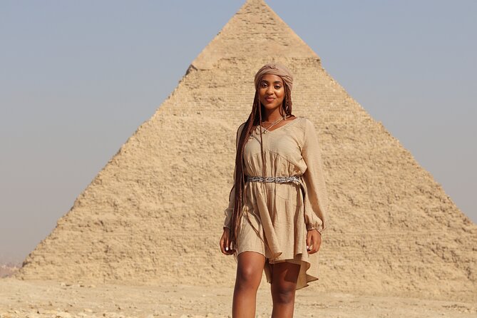 Full Day Tour to Explore Giza Pyramids, Saqqara and Memphis City
