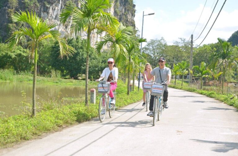 Full Day Trip From Ha Noi To Hoa Lu – Trang An – Biking