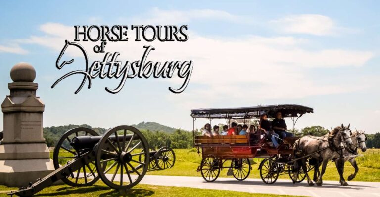 Gettysburg: Horse-Drawn Carriage Battlefield Tour