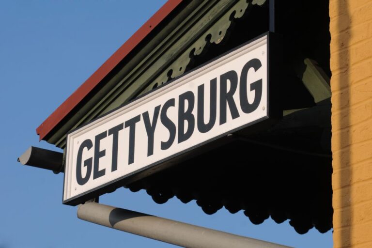 Gettysburg: Self-Guided Audio Downtown Walking Tour