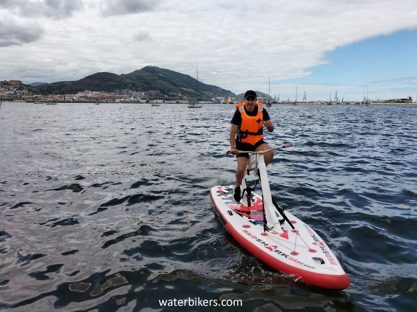 Getxo: Bay of Biscay Guided Water Bike Tour