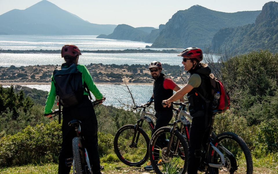 Gialova: Navarino Bay E-Bike Tour With Waterfall Swim