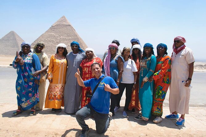 Giza Pyramids, Sakkara & Memphis Full Day Tour With Lunch & Camel Ride & Guide