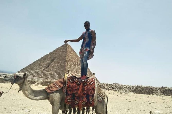1 giza pyramids sphinx and egyptian museum tour with camel lunch Giza Pyramids, Sphinx and Egyptian Museum Tour With Camel & Lunch