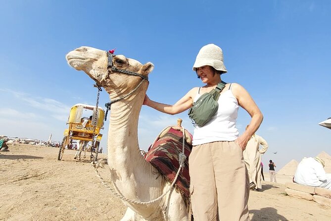 Giza Pyramids & Sphinx & Camel Ride All Inclusive Private Trip