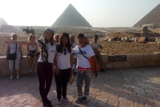 Giza Pyramids & Sphinx & Saqqara and Memphis and Camel