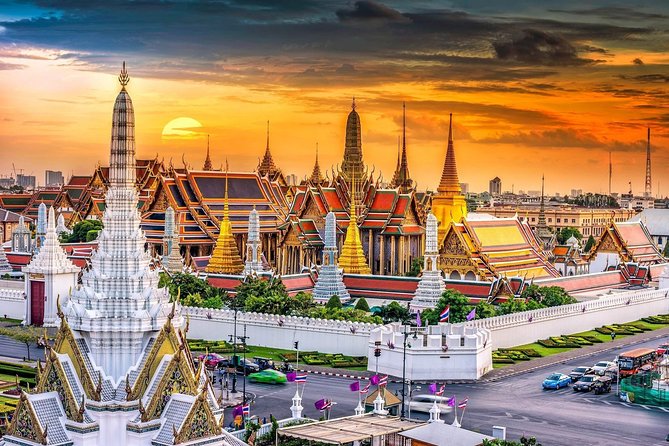 Glittering Bangkok Skyline Experience With Neon Light