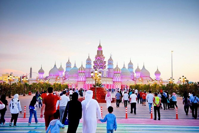 Global Village & Dubai Miracle Garden With Transfers