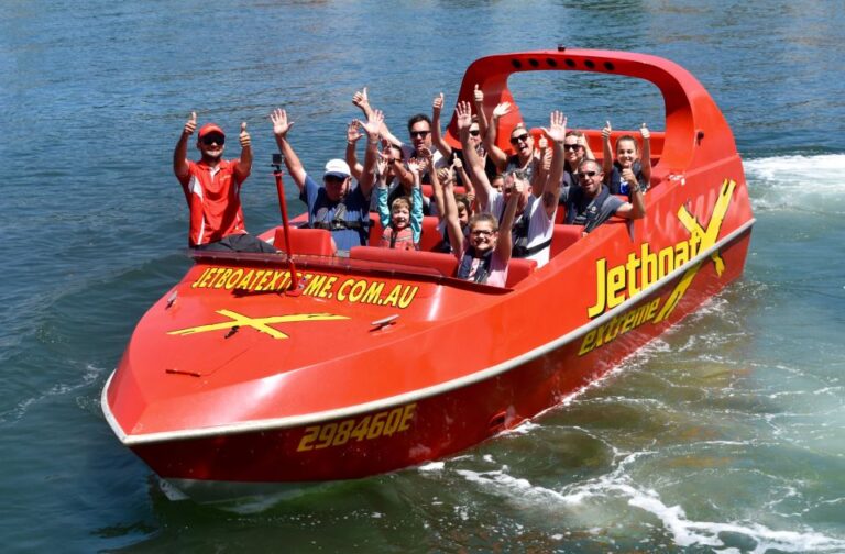 Gold Coast: Jet Boat Ride and Scenic Helicopter Tour