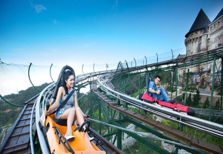 Golden Bridge and Back by Private Car From Tien Sa Port