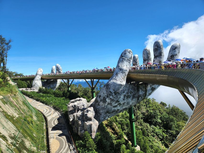 Golden Bridge Ba Na Hills & Marble Mountain Private Tour