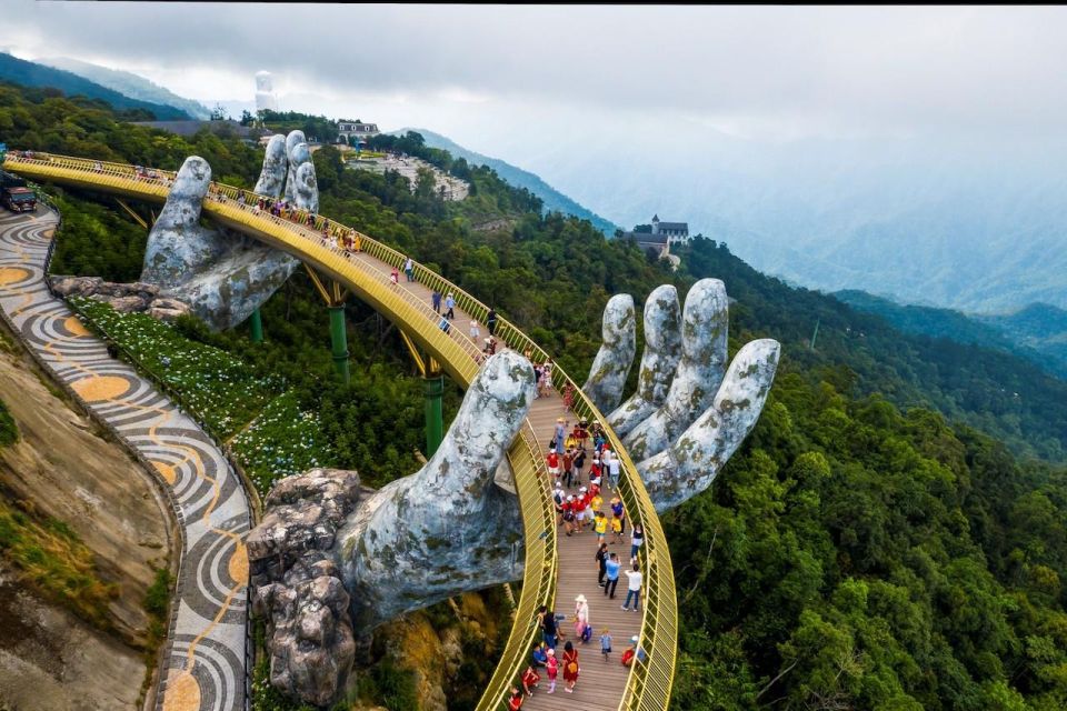1 golden bridge bana hills by private car from hoian danang Golden Bridge & BaNa Hills by Private Car From HoiAn/DaNang