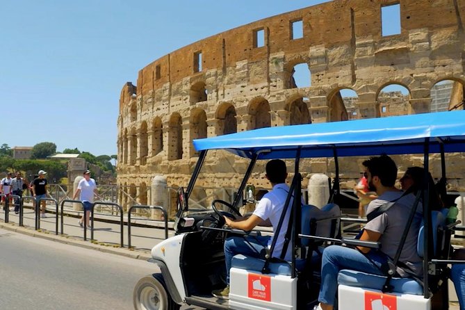 Golf Cart Tour Rome ( 4 Hours 1/2 Full Inmercion)