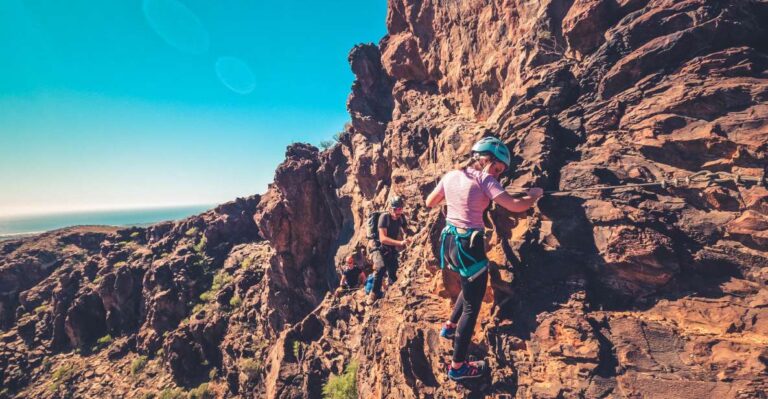 Gran Canaria: Vía Ferrata Tour for Beginners