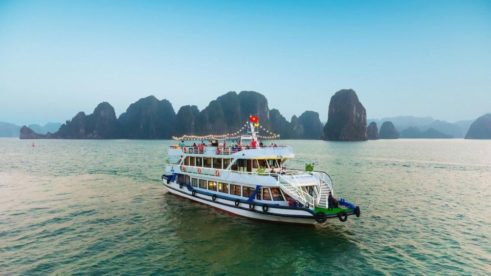 1 ha long bay luxury day cruise with small group buffet lunch Ha Long Bay Luxury Day Cruise With Small Group Buffet Lunch