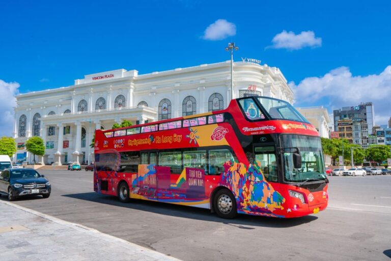 Ha Long: City Sightseeing Hop-On Hop-Off Bus Tour