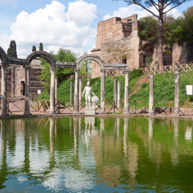 Hadrians Villa and Villa DEste Private Tour From Rome