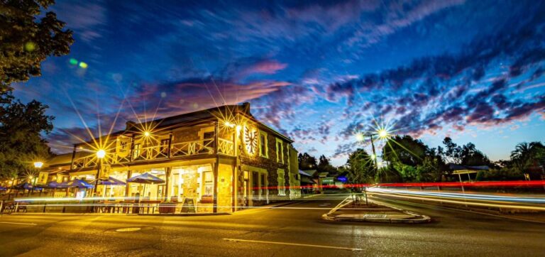 Hahndorf After Dark Walking Tour With Meal Included