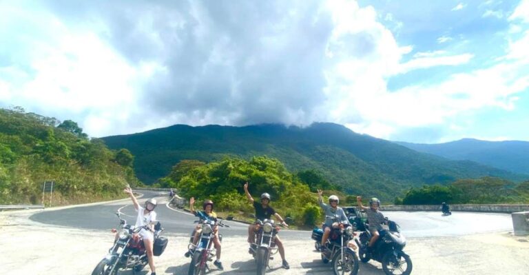 Hai Van Pass Motorbike Tour From Hoi an or Da Nang